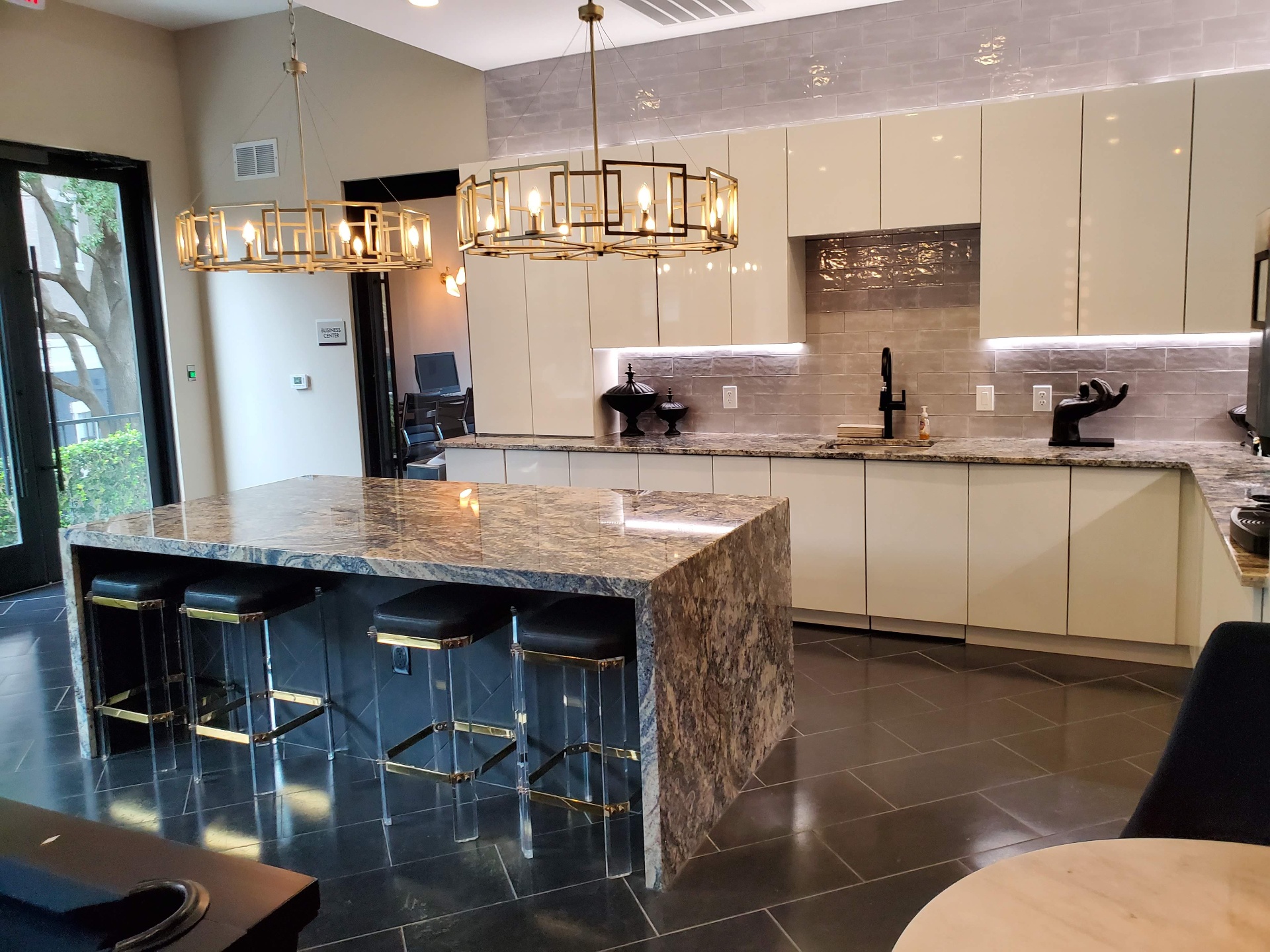 Luxury clubhouse kitchen remodel by Excellent Co.